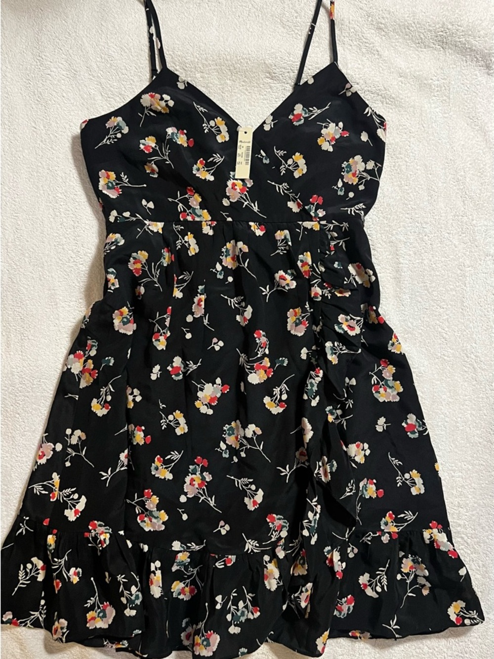 Madewell Fit & Flare Dress Floral NWT Cottagecore Feminine Sundress Western